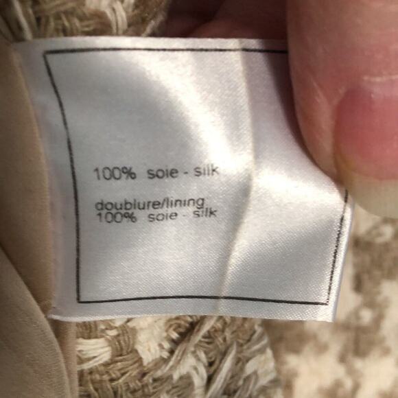 CHANEL Spring/ Summer 2008 Collection Silk Blazer/Jacket Size FR 42 - Picture 4 of 7